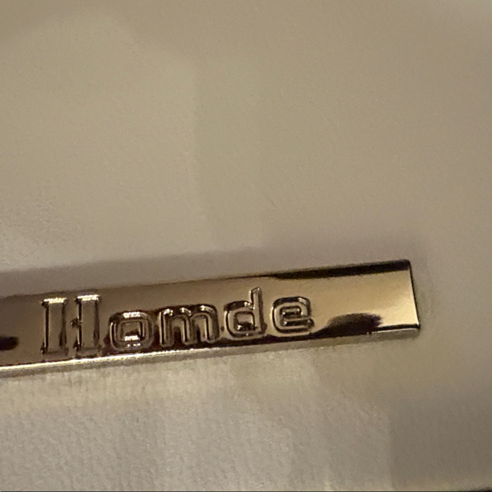 AMD Cream and Gold Cosmetic Case